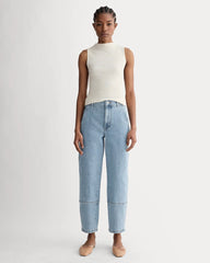 The Utility Barrel Jean | Light Indigo | Regular