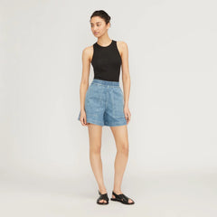 The Denim Utility Short | Shallow Water