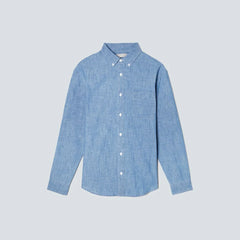 The Relaxed Organic Chambray Shirt | Ivy Blue ReChambray