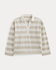 The Mariner Rugby Top | Peyote / Bone