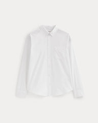The Washed Poplin Shirt | White