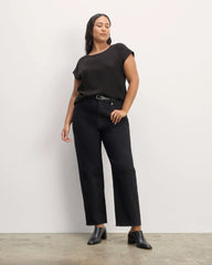 The Muscle Top in Butterlite | Black