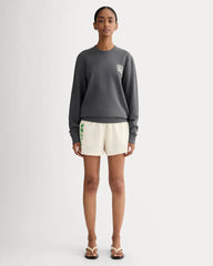 The Everlane x Parks Project French Terry Crew | Forged Iron / Natural