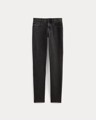 The Athletic 4-Way Stretch Organic Jean | Uniform | Washed Black