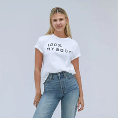 The 100% My Body Crew | White