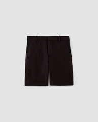 The 7" Linen Trouser Short | Black