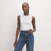 The Supima® Form Tank | White