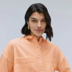 The Boxy Oxford | Apricot