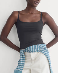 Scoopneck Cami | Black