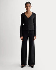 The Cozy Rib Cardigan | Black