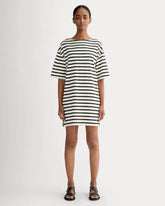 The Mariner Dress | Bone / Black