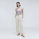 The Organic Wide-Leg Pant | Bone