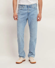The Authentic Straight Jean | Sun Faded Blue