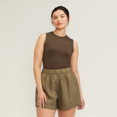 The Supima® Form Tank | Cocoa