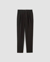The Pleated Air Chino | Black