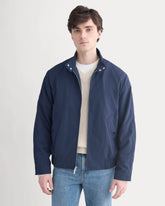 Re:Cycled Nylon Harrington Jacket | Deep Navy