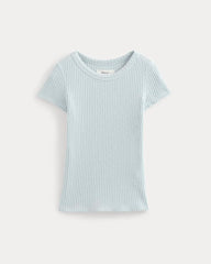 The Cozy Rib Tee | Skywriting