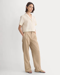 Cotton Gauze Resort Shirt | Birch