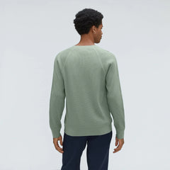 The Waffle Long-Sleeve Crew Tee | Lily Pad