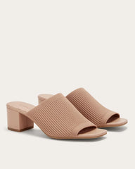 The Glove Mule in ReKnit | Blush Tan