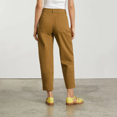 The Utility Barrel Pant | Golden Brown | Tall