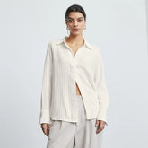 The City Stripe Shirt | Bone