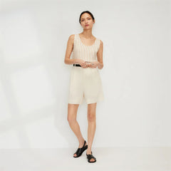 The Linen Way-High® Drape Short | Canvas