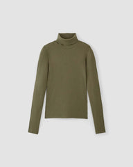 The Luxe Rib Turtleneck | Kalamata