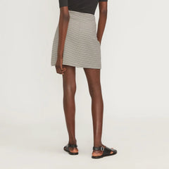 The Dream Mini Skirt | Parchment / Black