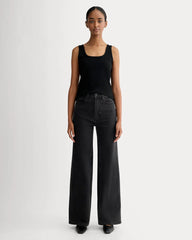 The Pointelle Cami | Black
