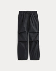 Baggy Parachute Pant | Washed Black