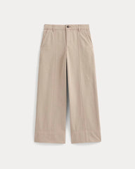 Seamed Wide-Leg Pant | Trench Coat Khaki