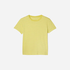 The Box-Cut Tee in Essential Cotton | Acacia / Tan | No Pocket