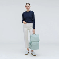 The ReNew Transit Backpack | White Sage / Green Millieu