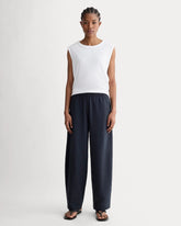 The Off-Duty Barrel Pant | Navy
