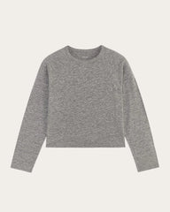 The Perform Crew Tee | Heathered Grey