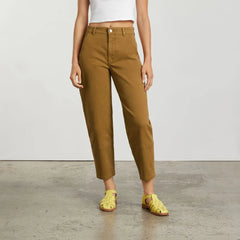 The Utility Barrel Pant | Golden Brown | Regular