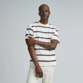The Premium-Weight Relaxed Crew | Uniform | Chocolate Brown / Canvas Tan