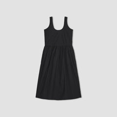 The Poplin Summer Dress | Black