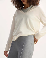 The Dream Trouser | Mid Heather Grey