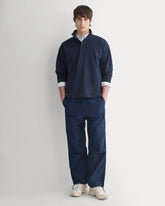 Baggy Parachute Pant | Deep Navy
