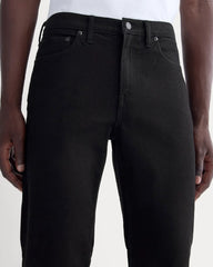 The Organic Cotton Straight-Leg Jean | Black