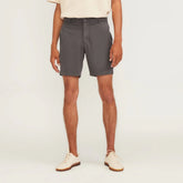 The 7” Slim-Fit Performance Chino Short | Slate Grey