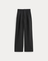 The Linen Way-High® Drape Pant | Black