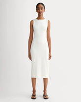 The Selfie Tank Dress | White