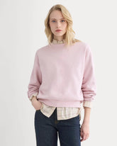 Lightweight Terry Blouson Crew | Burnished Lilac