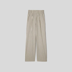 The Draper Pleated Pant in Buttersmooth | Ombre Stripe | 32" Inseam