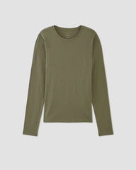 The Organic Cotton Long-Sleeve Crew | Kalamata