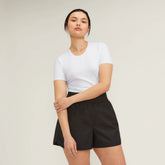 The Supima® Form Crew Neck Tee | White