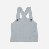 The Apron Linen Tank | Sky
